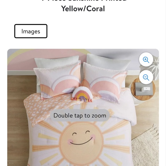 NWT Urban Habitat Rainbow Accent Throw Pillow; 13” L - Picture 6 of 6